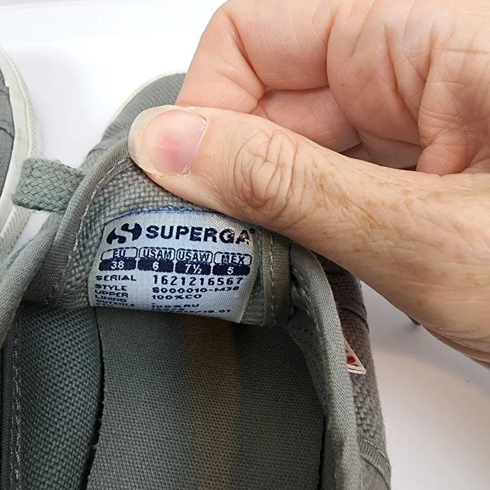 Superga Canvas Sneakers‎ 7.5